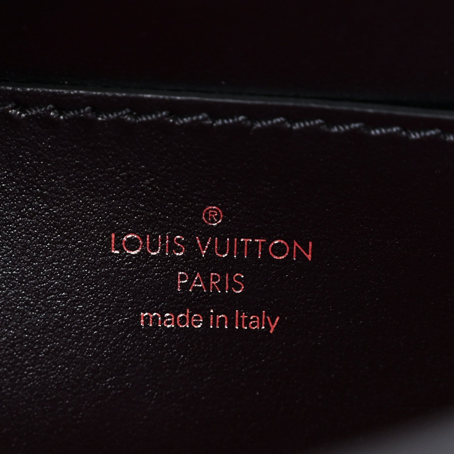 Louis Vuitton Smooth Calfskin LV Pont 9 Black