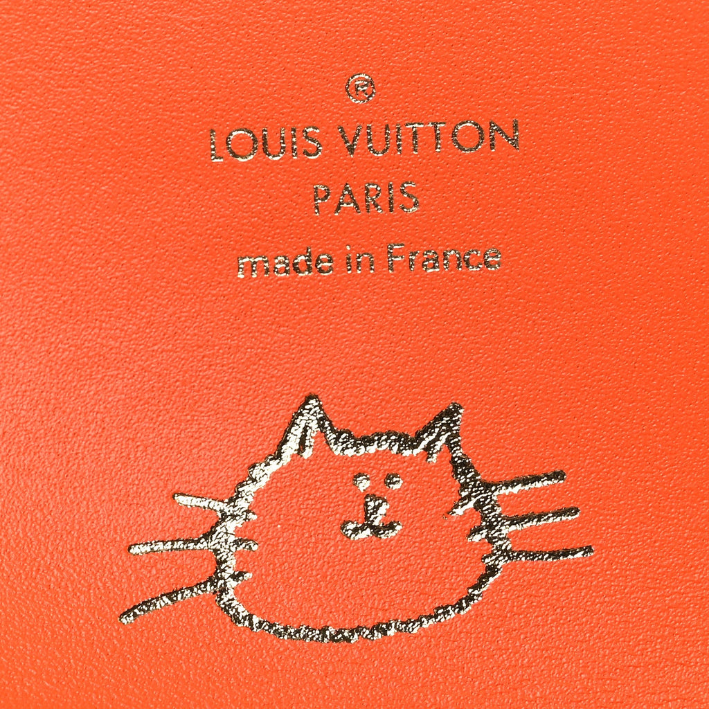 Louis Vuitton Catogram Medium Kirigami Pochette Black