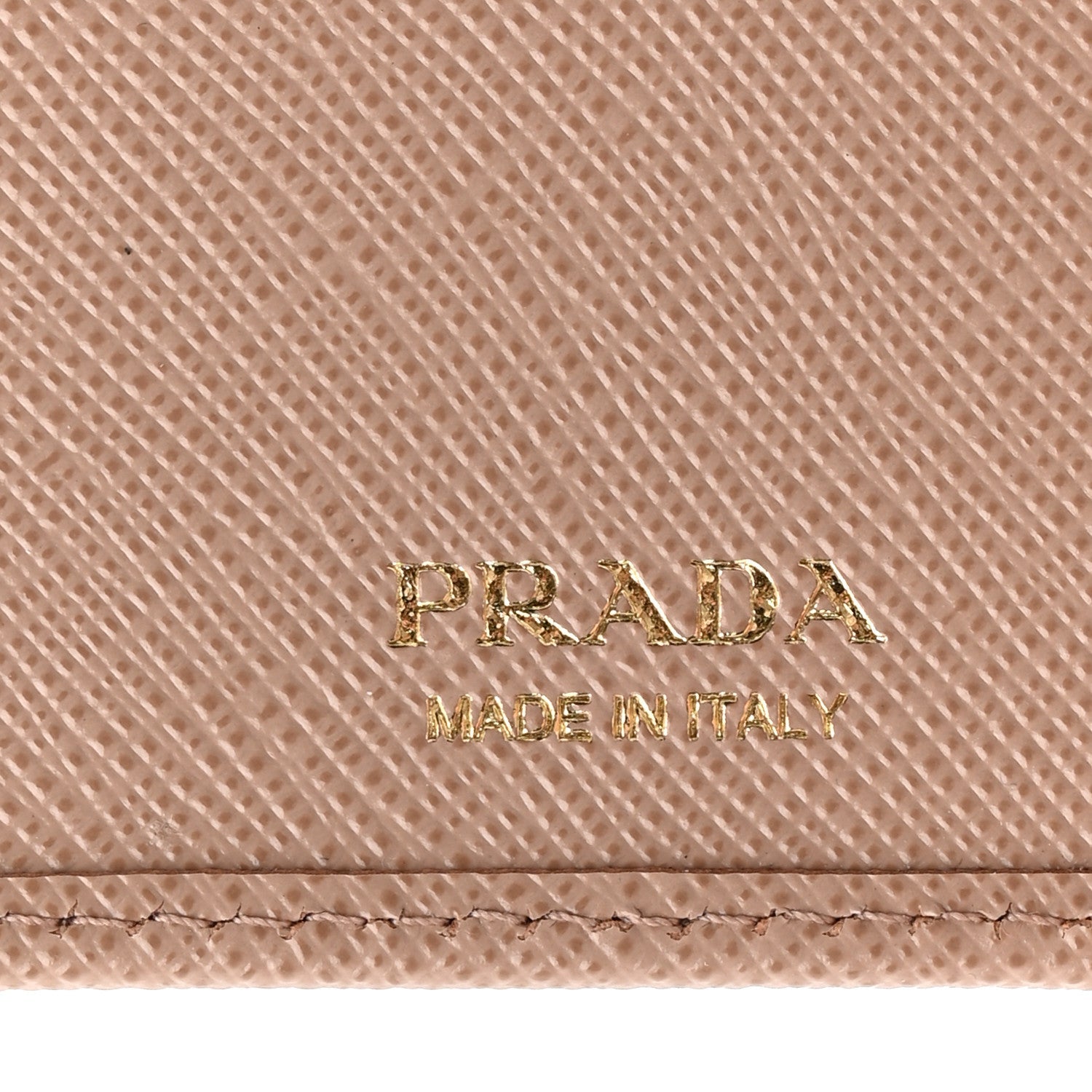 Prada Saffiano Metal Large Wallet Cipria