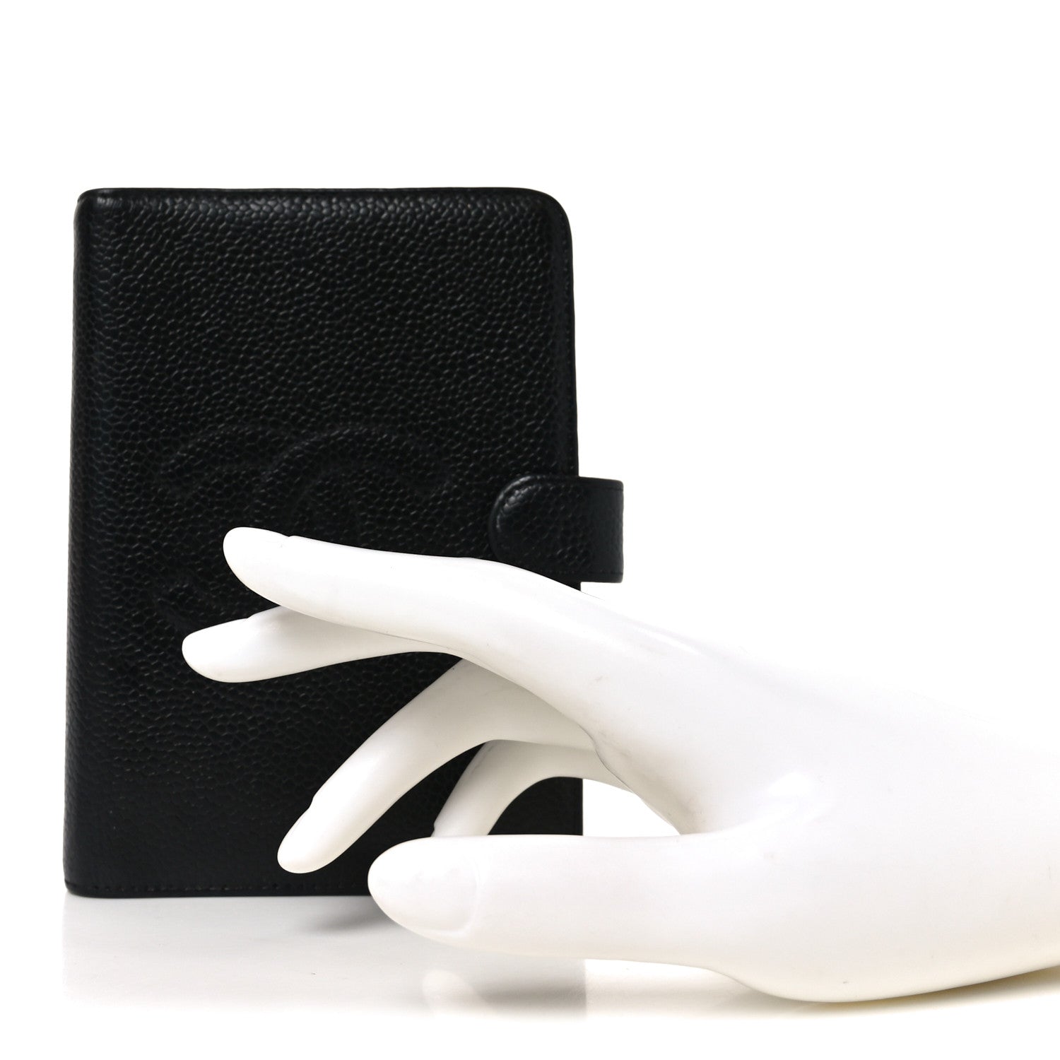 Caviar Timeless CC Ring Agenda Planner Black