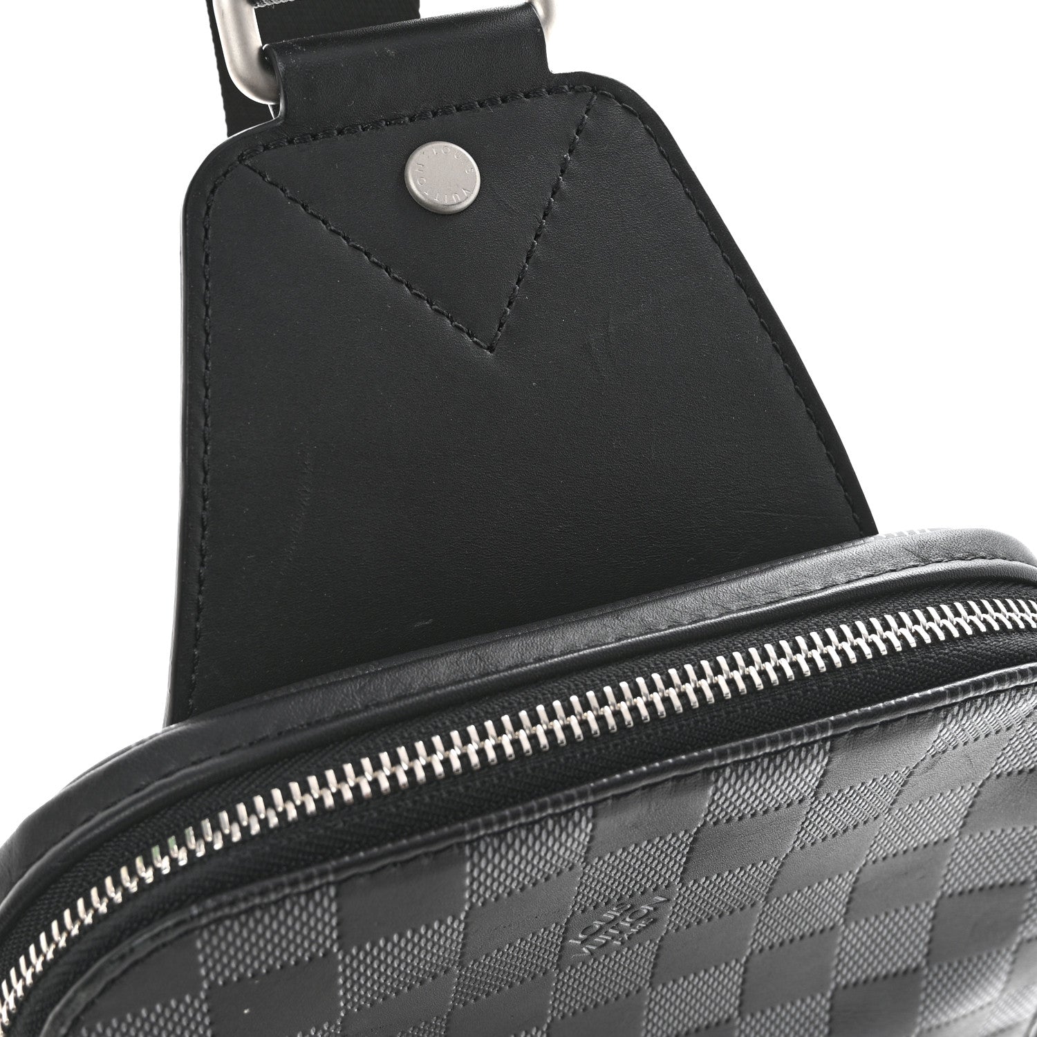 Louis Vuitton Damier Graphite Avenue Sling Bag Onyx Silver