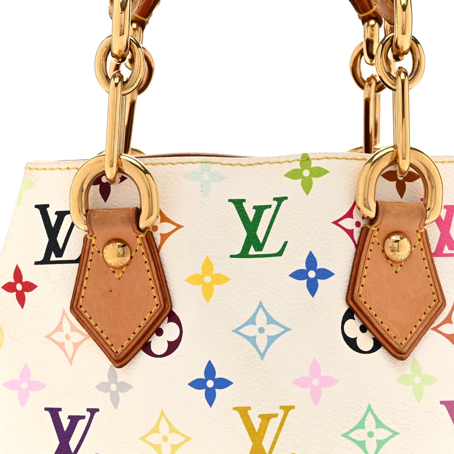 Louis Vuitton Monogram Multicolor Audra White