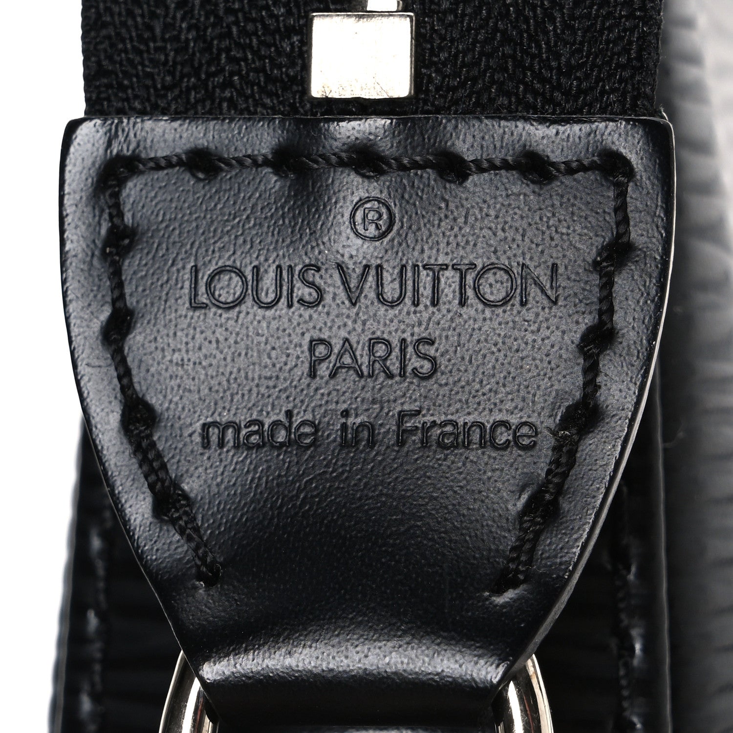 Louis Vuitton Epi Pochette Accessories NM Black
