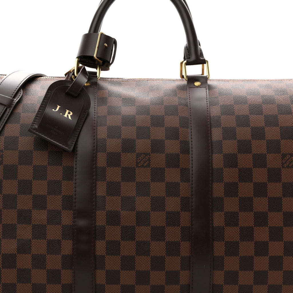 Louis Vuitton Damier Ebene Keepall Bandouliere 55