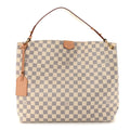 Louis Vuitton Damier Azur Graceful MM Rose Ballerine