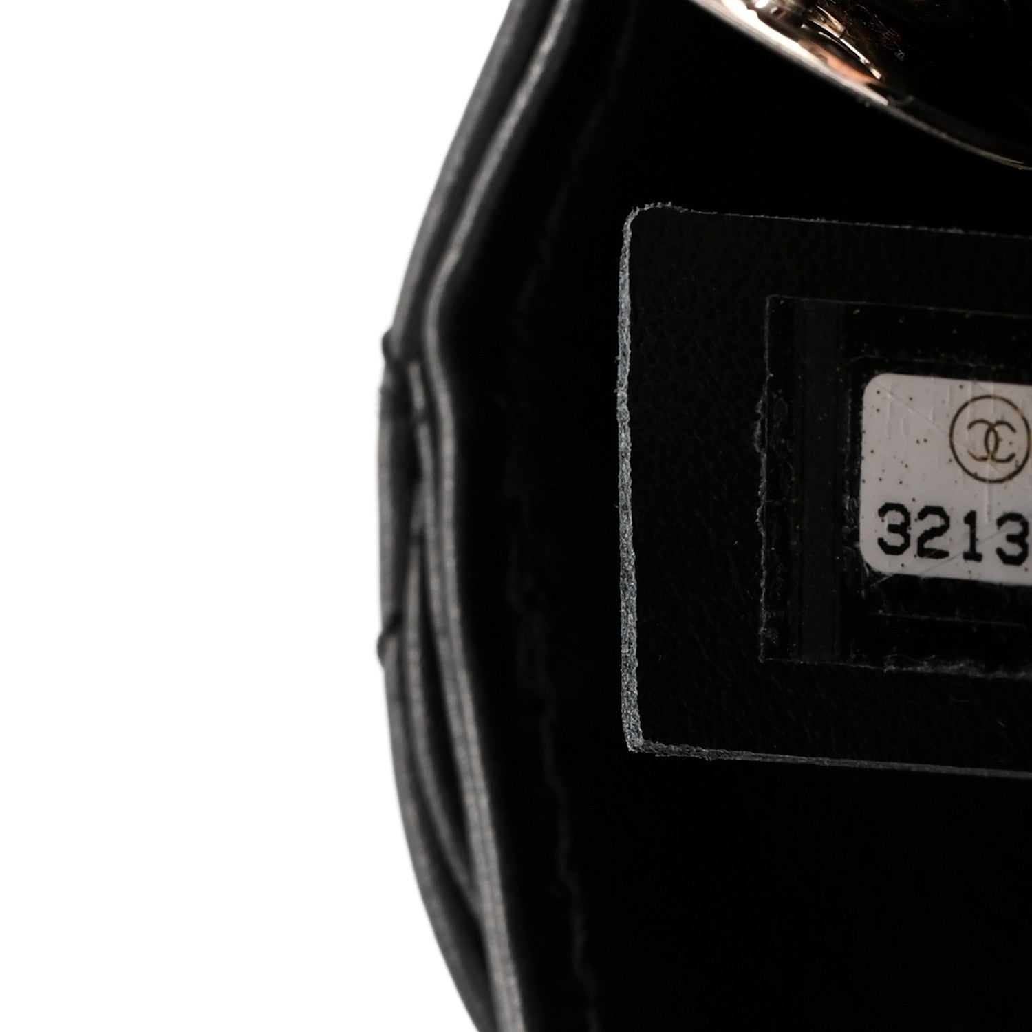 Chanel Calfskin Quilted CC Uniform Flap Belt Bag Black