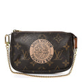 Louis Vuitton Monogram Complice Trunks and Bags Mini Pochette Accessories Beige