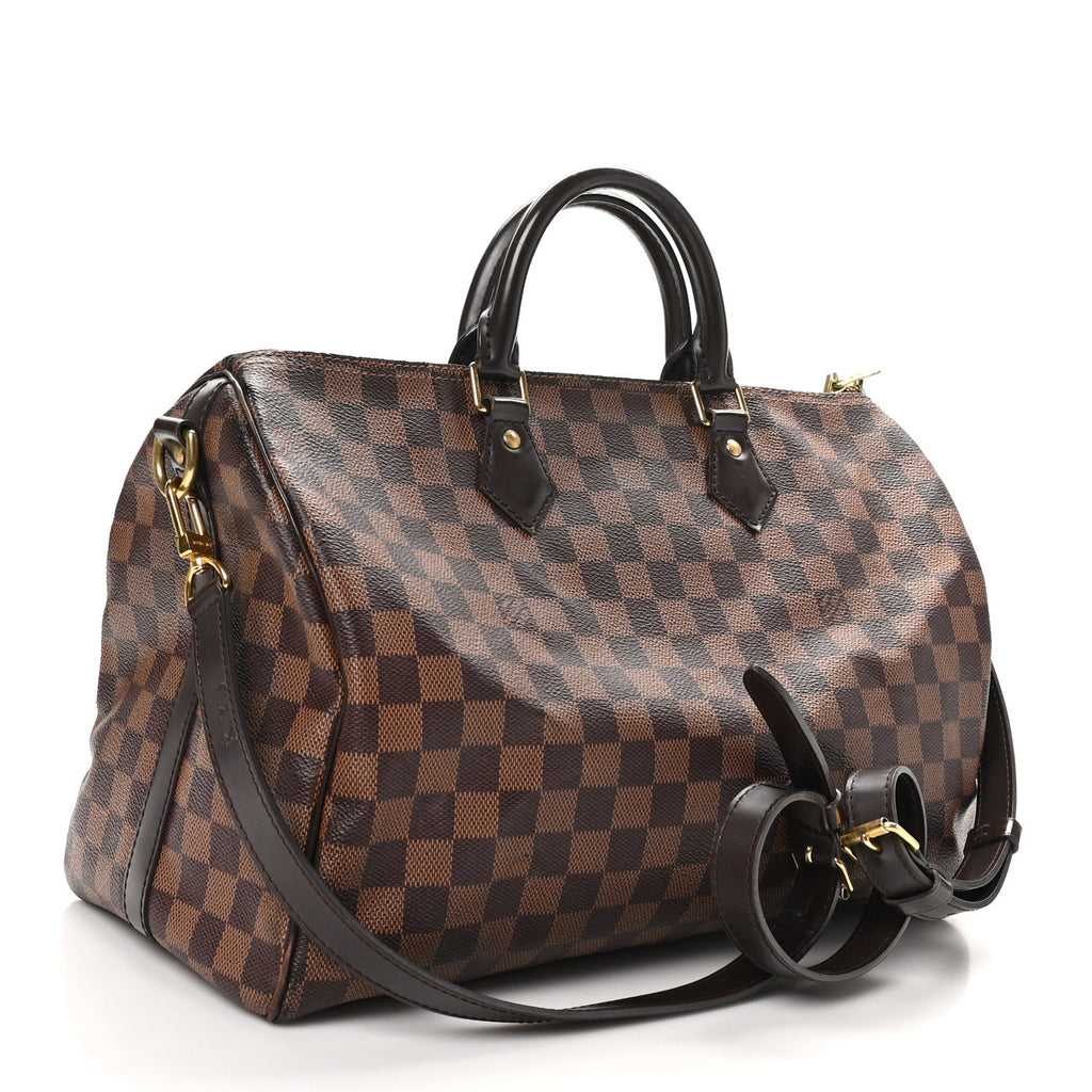 Louis Vuitton Damier Ebene Speedy Bandouliere 35
