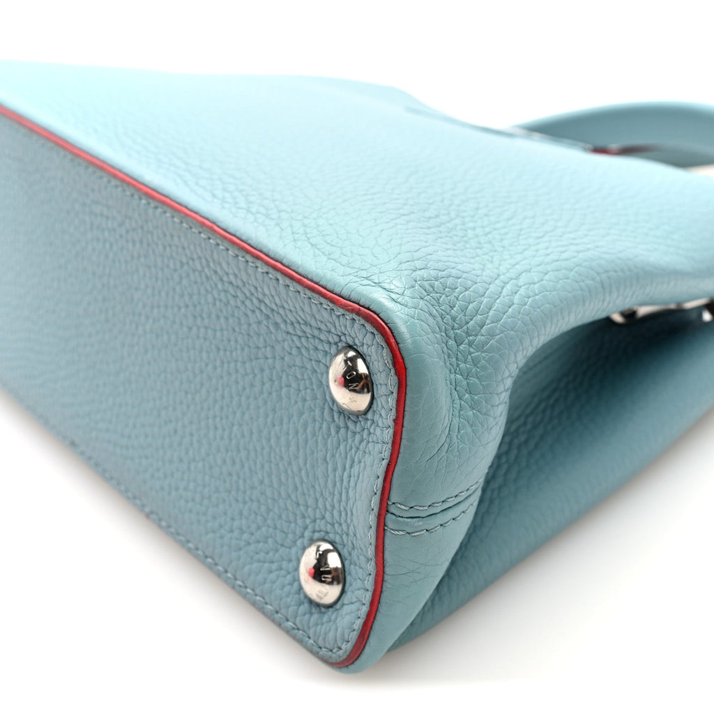 Louis Vuitton Taurillon Capucines BB Ciel