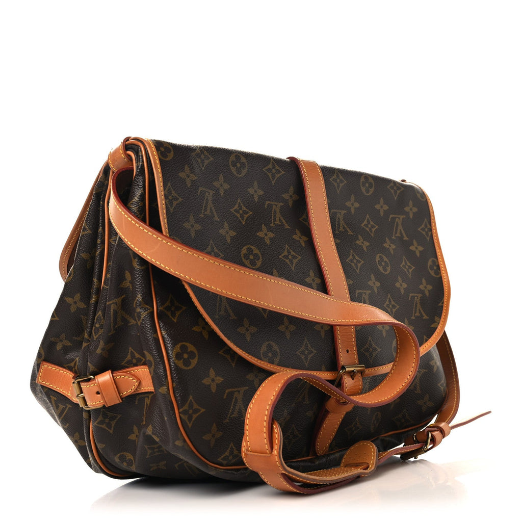 Louis Vuitton Monogram Saumur 35