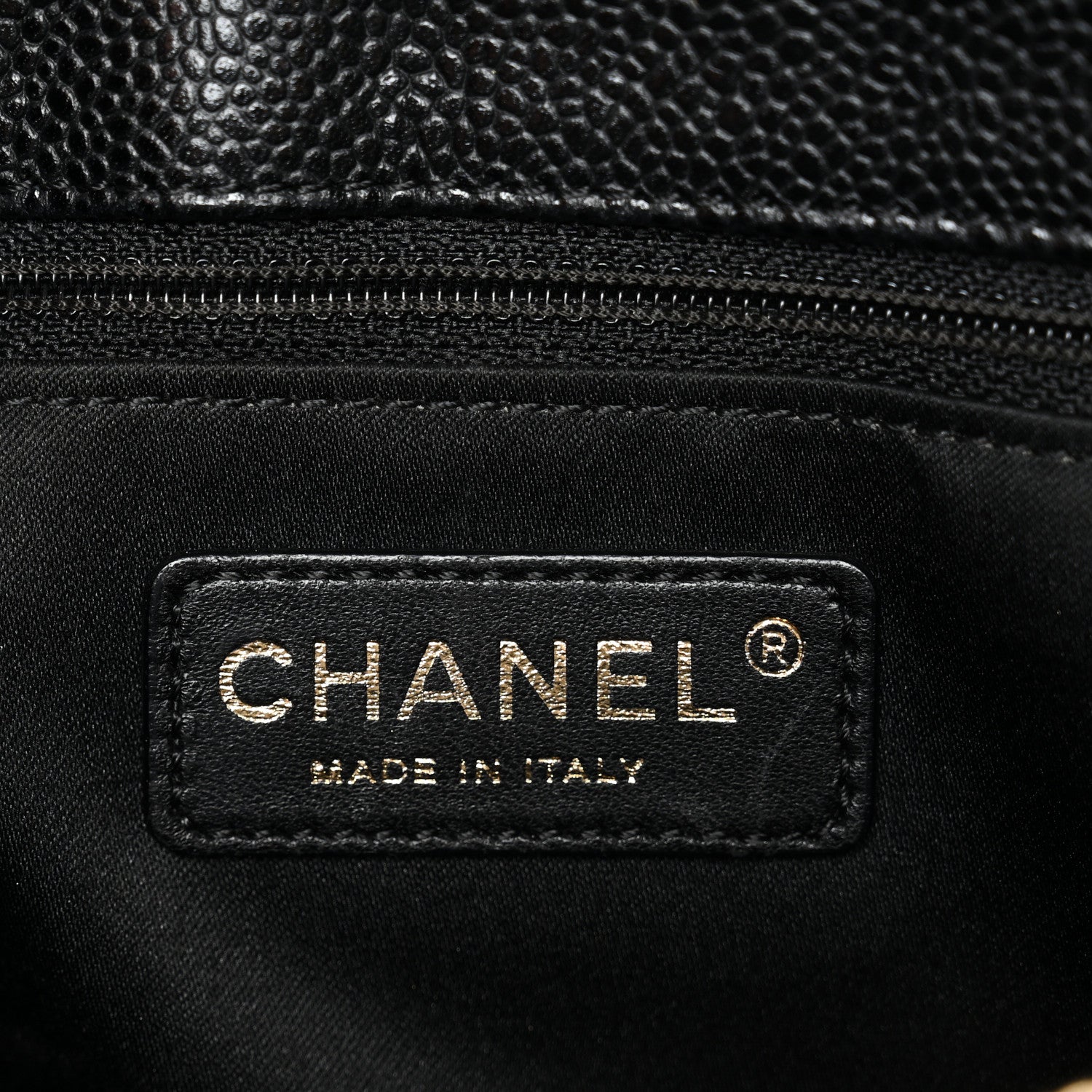 Chanel Caviar Quilted Grand Shopping Tote GST Black