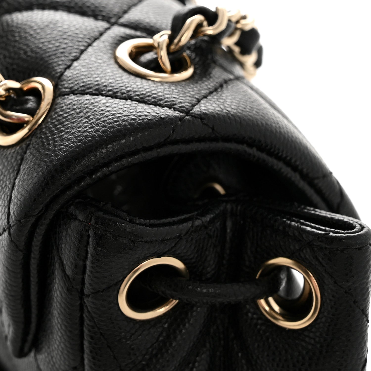 Chanel Caviar Quilted Mini Urban Spirit Backpack Black