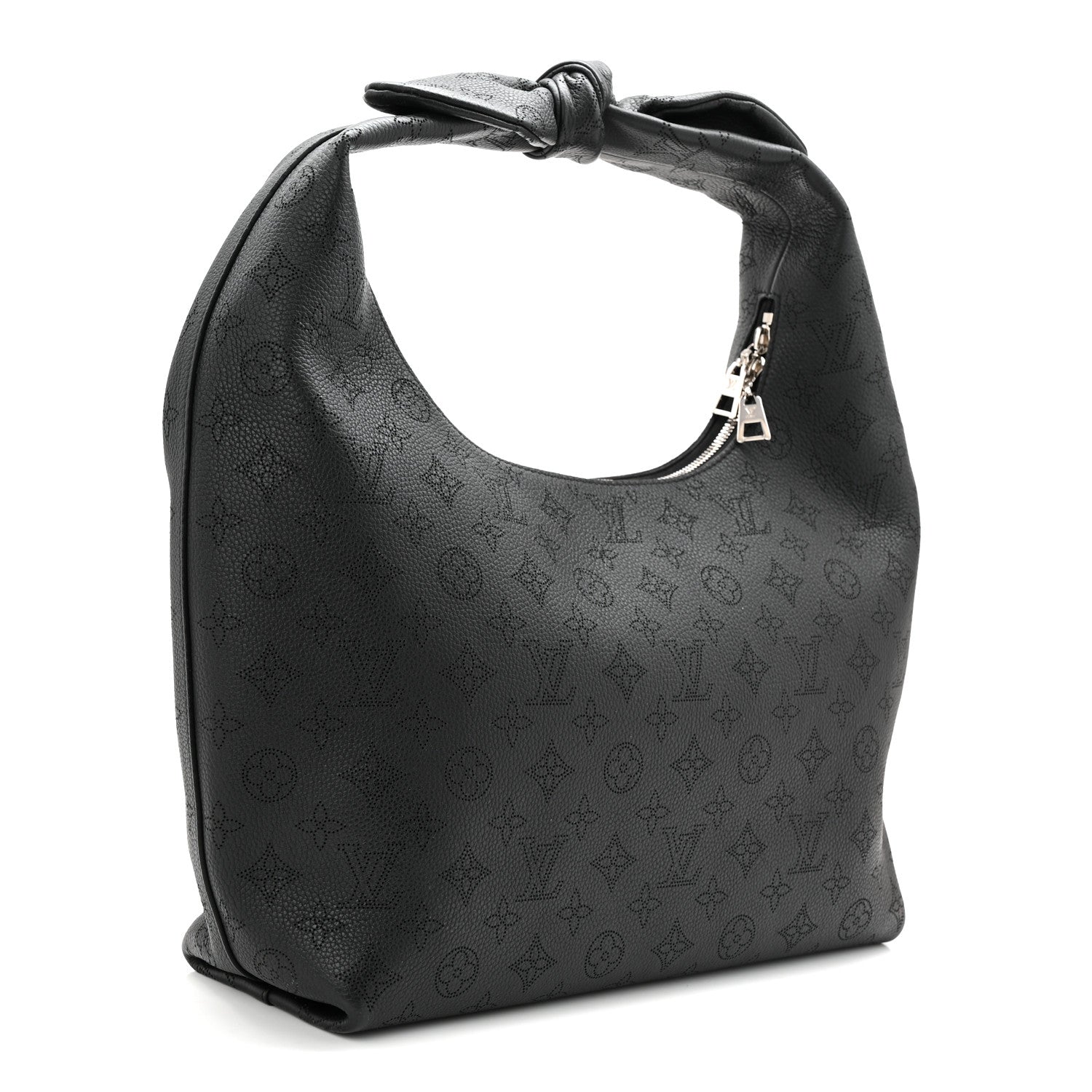 Louis Vuitton Mahina Why Knot MM Black