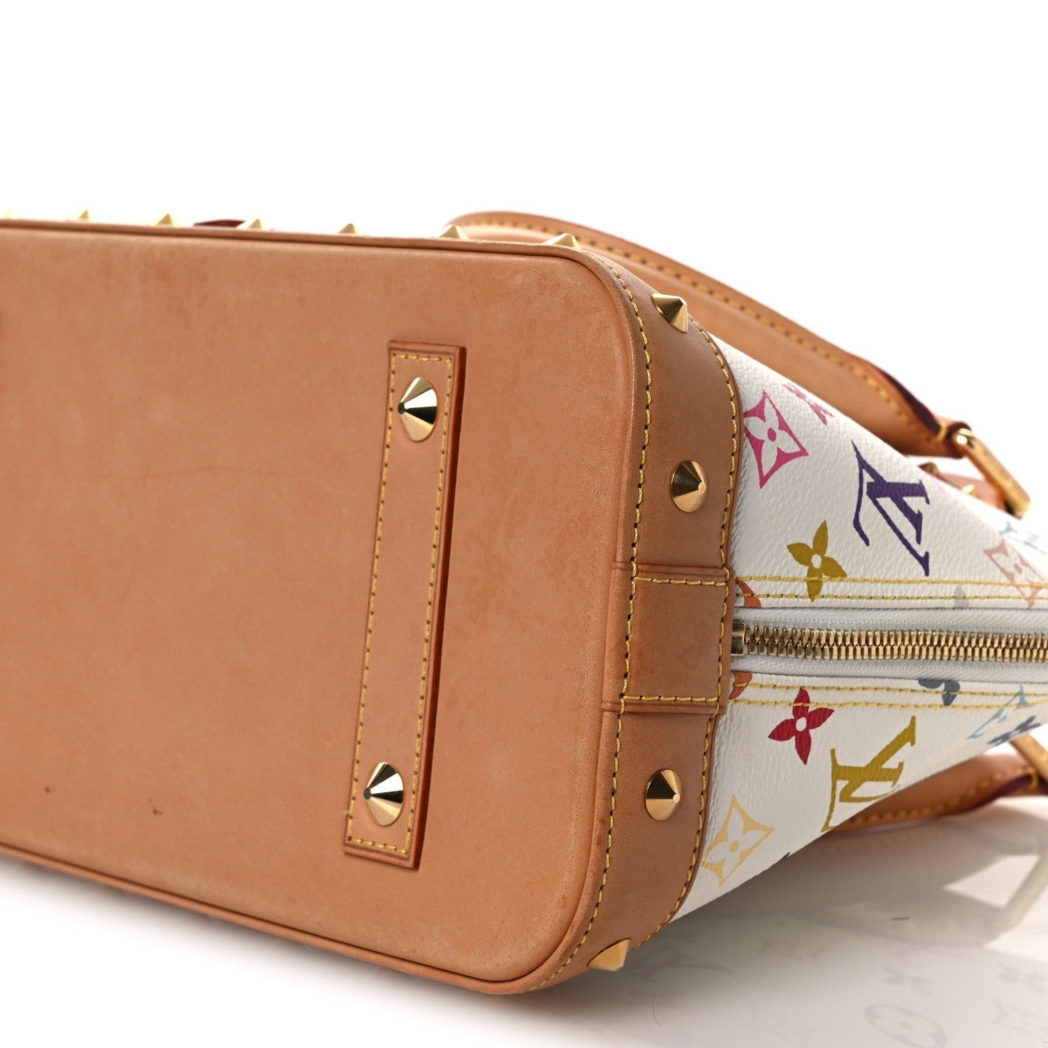 Louis Vuitton Monogram Multicolor Alma PM White