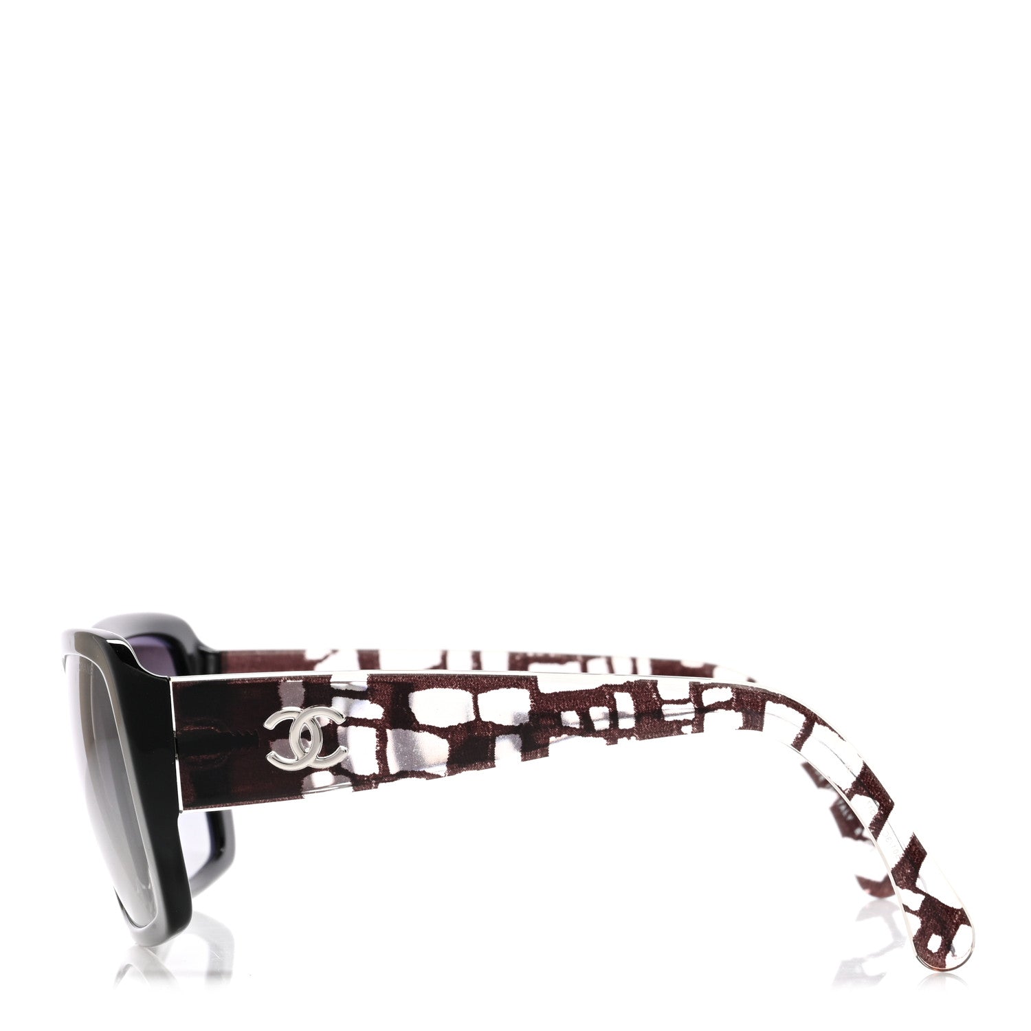 Acetate Square Sunglasses 5213 Black