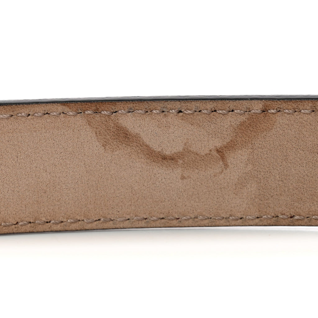 Gucci Calfskin Kids Double G 20mm Belt M Red