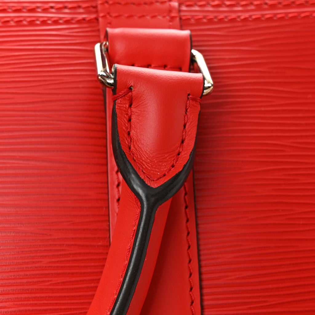 Louis Vuitton X Supreme Epi Keepall Bandouliere 45 Red