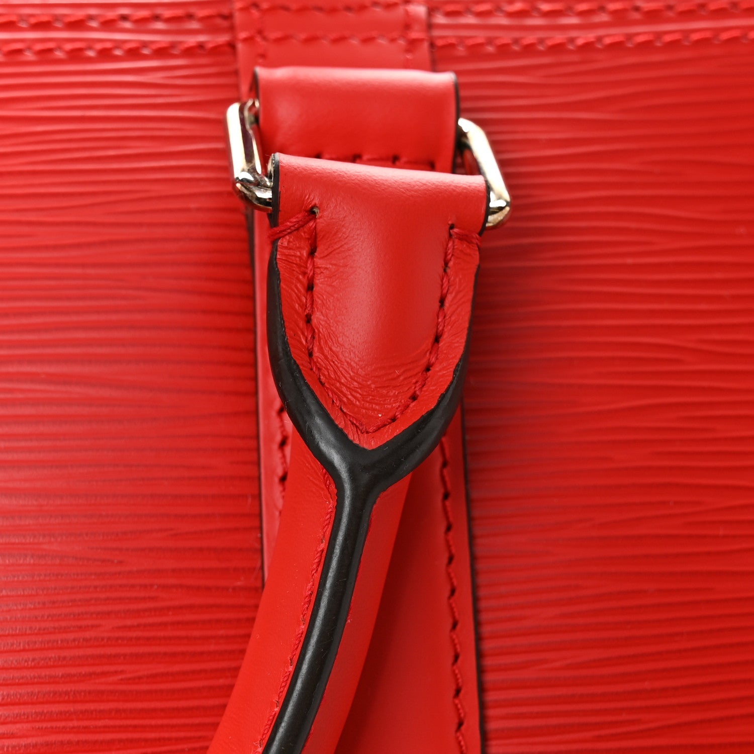 Louis Vuitton X Supreme Epi Keepall Bandouliere 45 Red