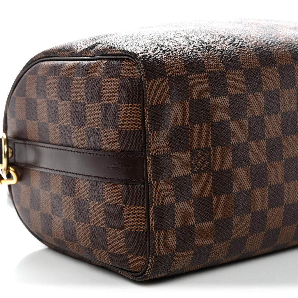 Louis Vuitton Damier Ebene Speedy Bandouliere 25