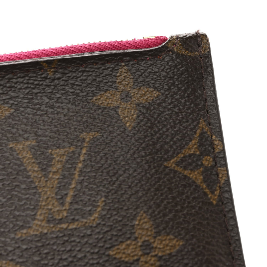 Louis Vuitton Monogram Neverfull MM GM Pochette Pivoine