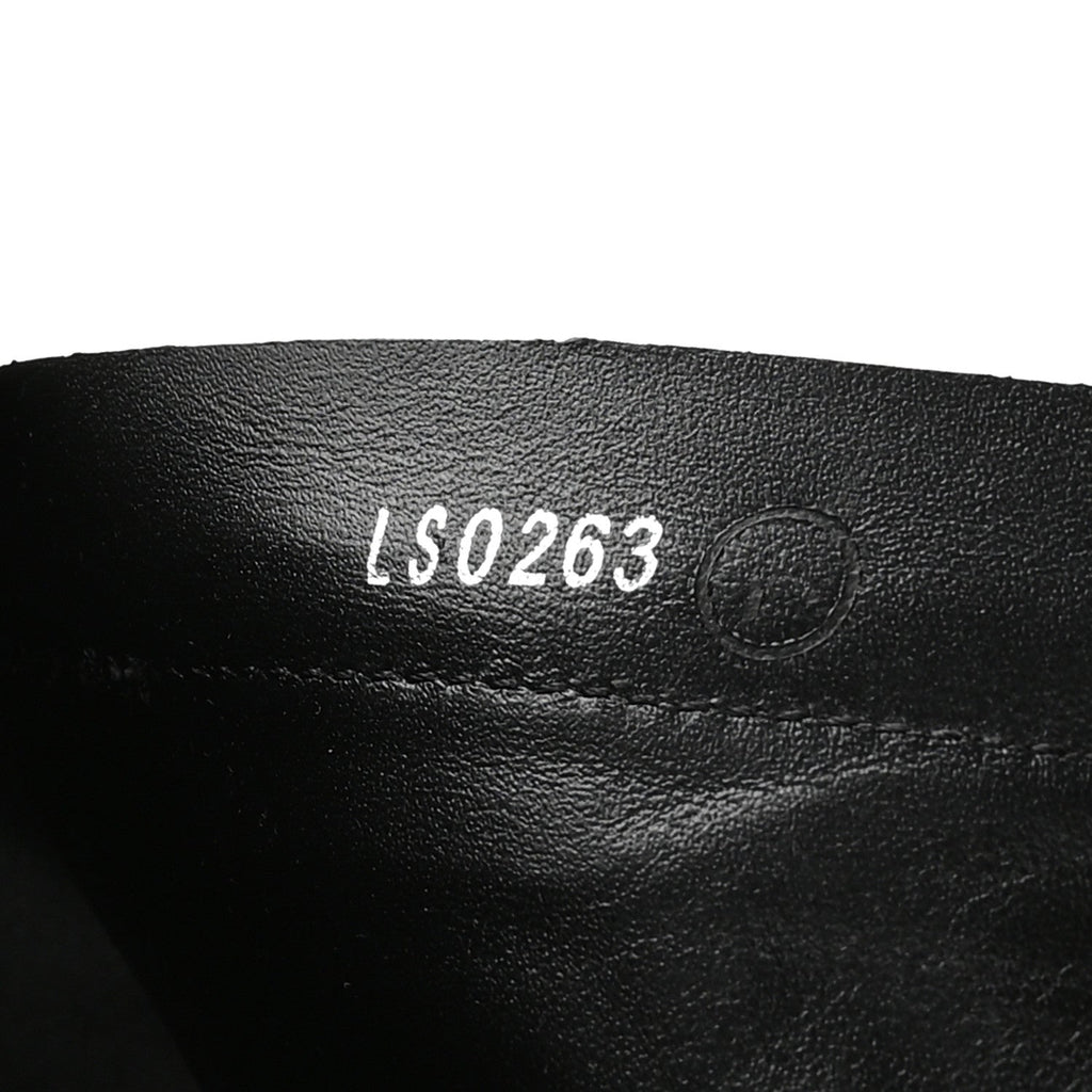 Louis Vuitton Calfskin Westside Flat Ankle Boots 39 Black