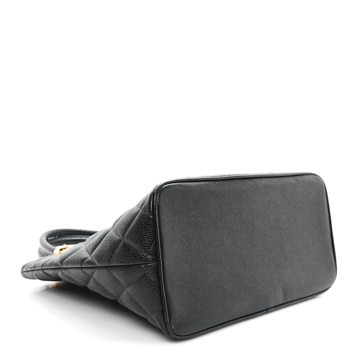 Chanel Caviar Quilted Medallion Tote Black