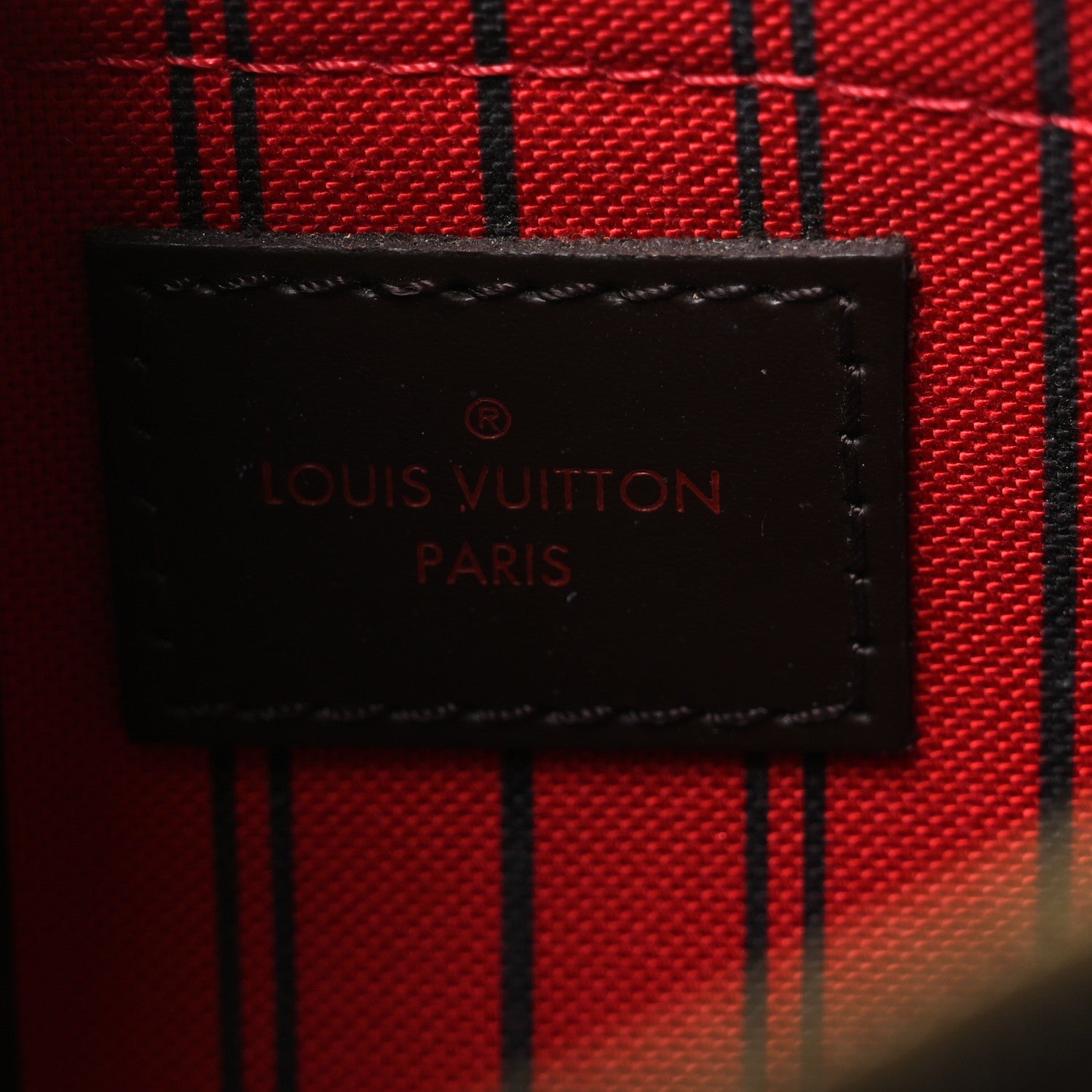 Louis Vuitton Damier Ebene Neverfull MM GM Pochette