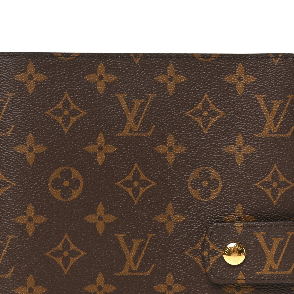 Louis Vuitton Monogram Large Ring Agenda Cover