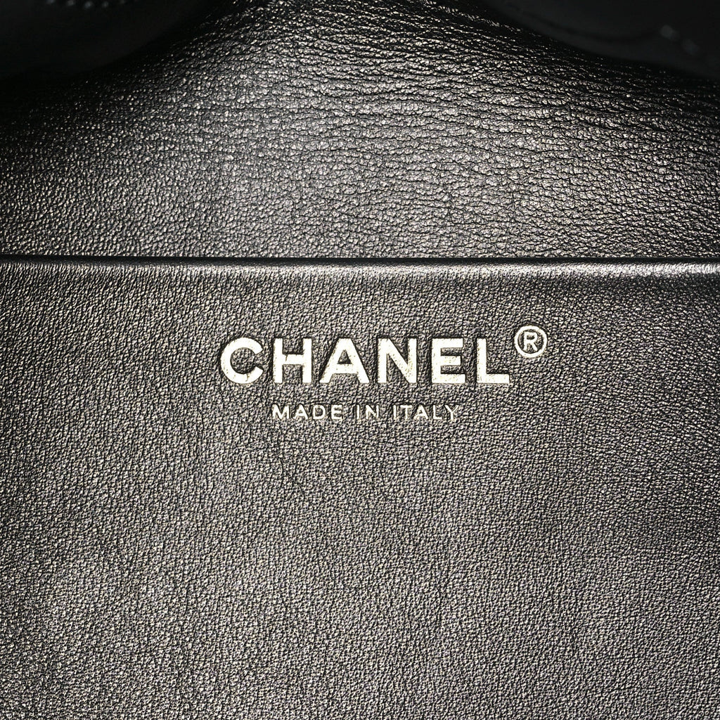 Chanel Suede Calfskin Small Souplissimo Maxi Flap Black