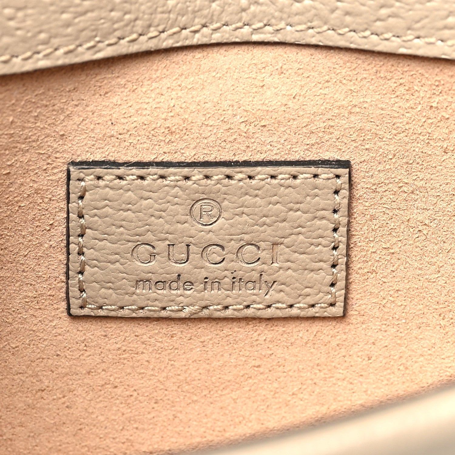 Gucci GG Supreme Monogram Textured Dollar Calfskin Super Mini Dionysus Shoulder Bag Beige Mystic White Oatmeal