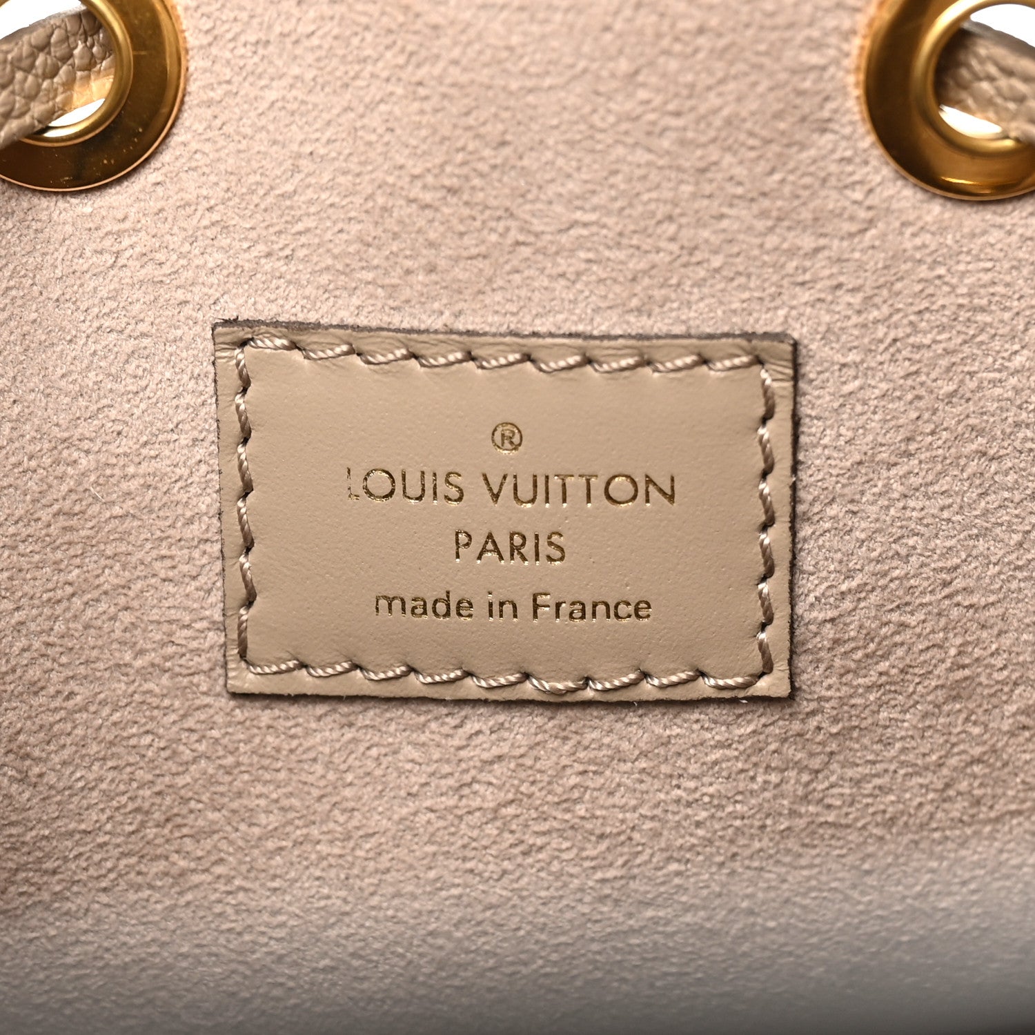 Louis Vuitton Empreinte Monogram Giant Neonoe MM Tourterelle Creme