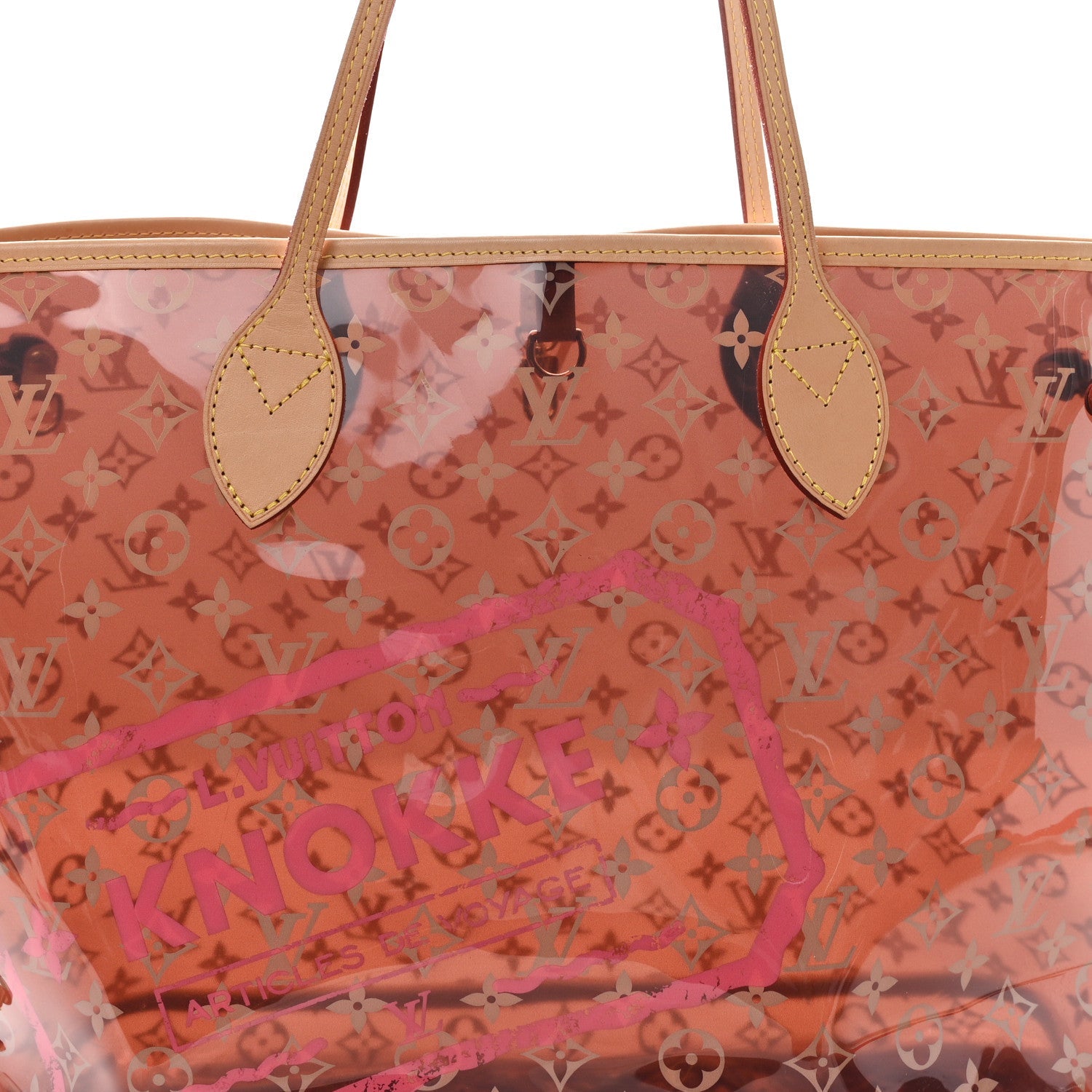 Louis Vuitton Vinyl Monogram Knokke Neverfull GM