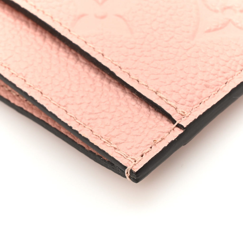 Louis Vuitton Empreinte Card Holder Rose Poudre