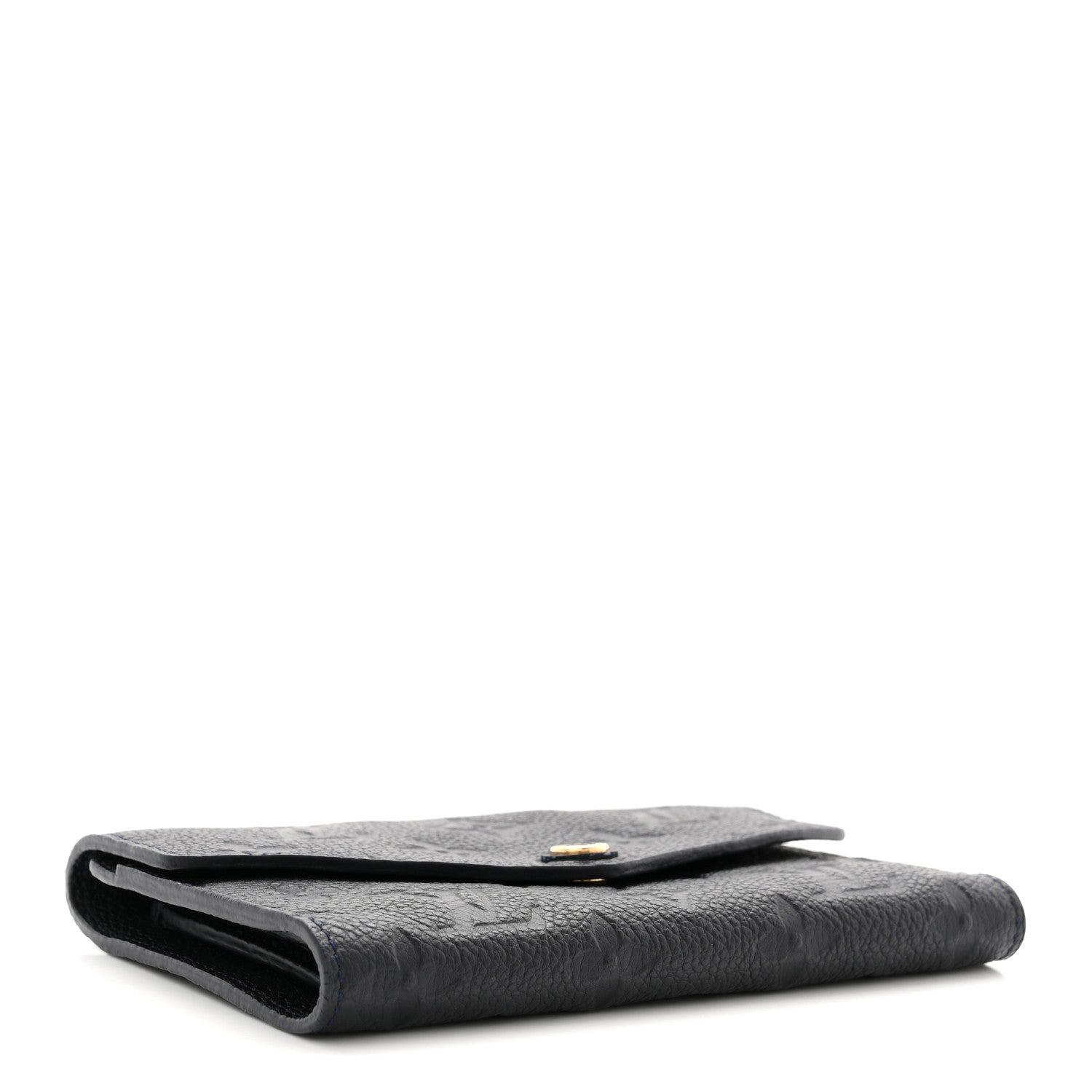 Louis Vuitton Empreinte Compact Curieuse Wallet Black