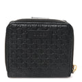 Gucci Microguccissima Compact Wallet Black
