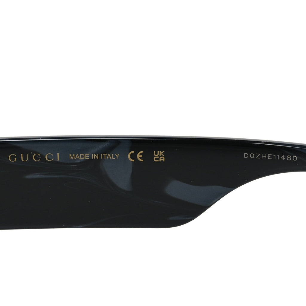 Gucci Acetate Rectangular GG0516S Sunglasses Green Bronze