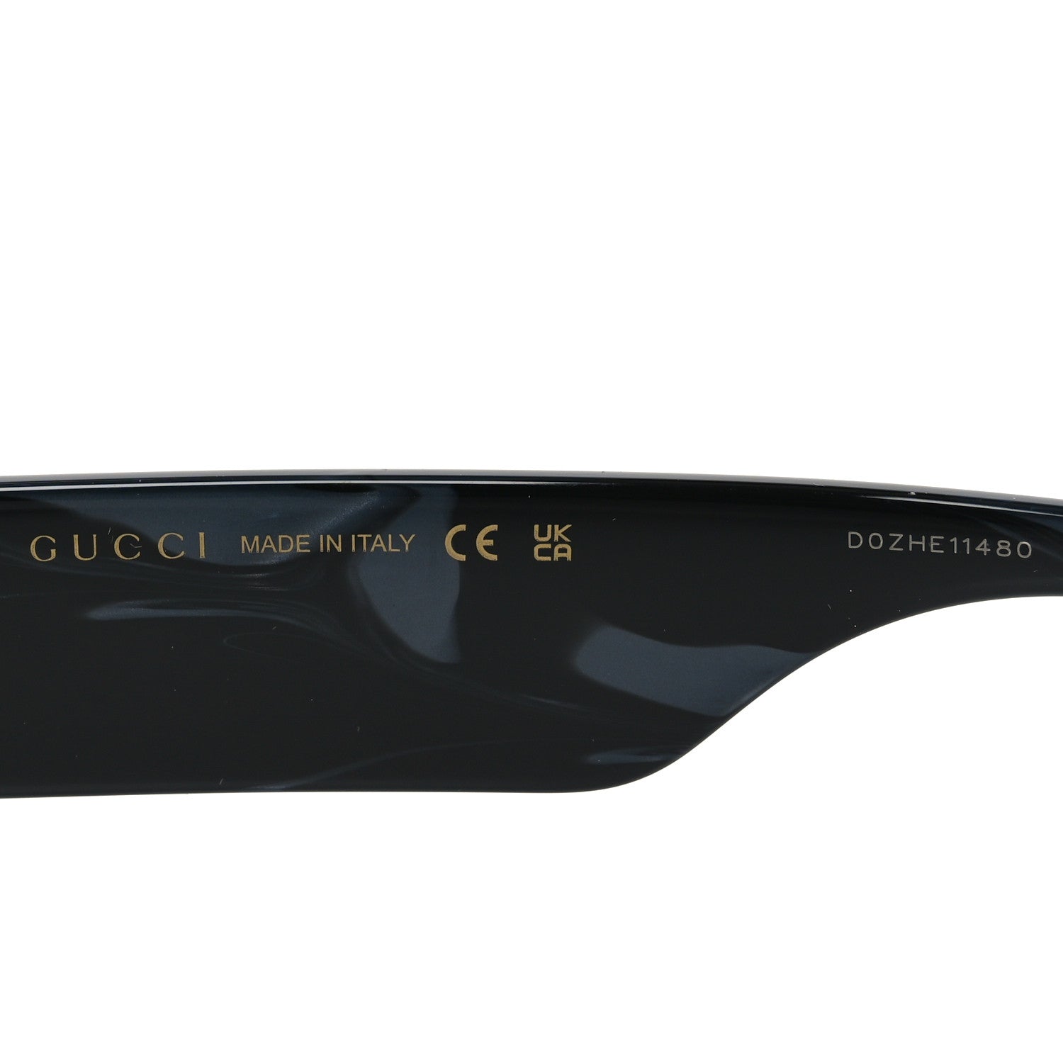 Gucci Acetate Rectangular GG0516S Sunglasses Green Bronze