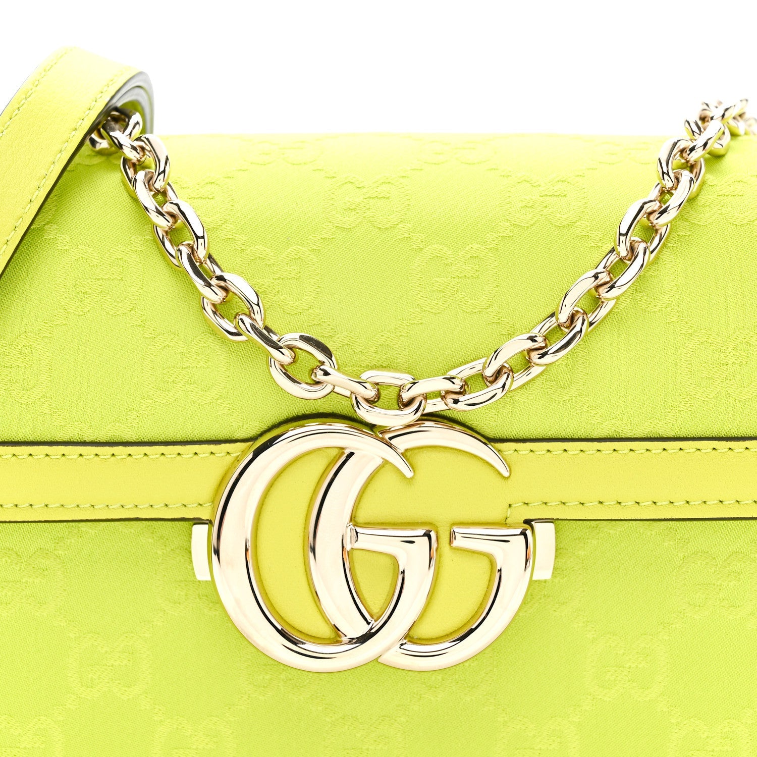 Gucci Monogram Go Small Shoulder Bag Firefly