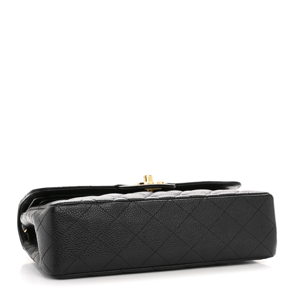 Chanel Caviar Quilted Small Double Flap Black