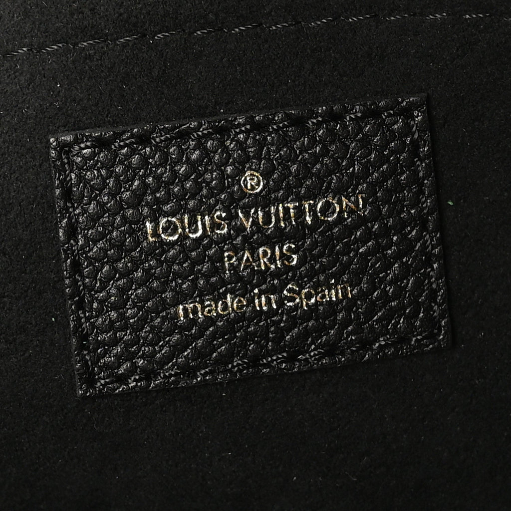 Louis Vuitton Empreinte Monogram Giant Multi Pochette Accessories Black