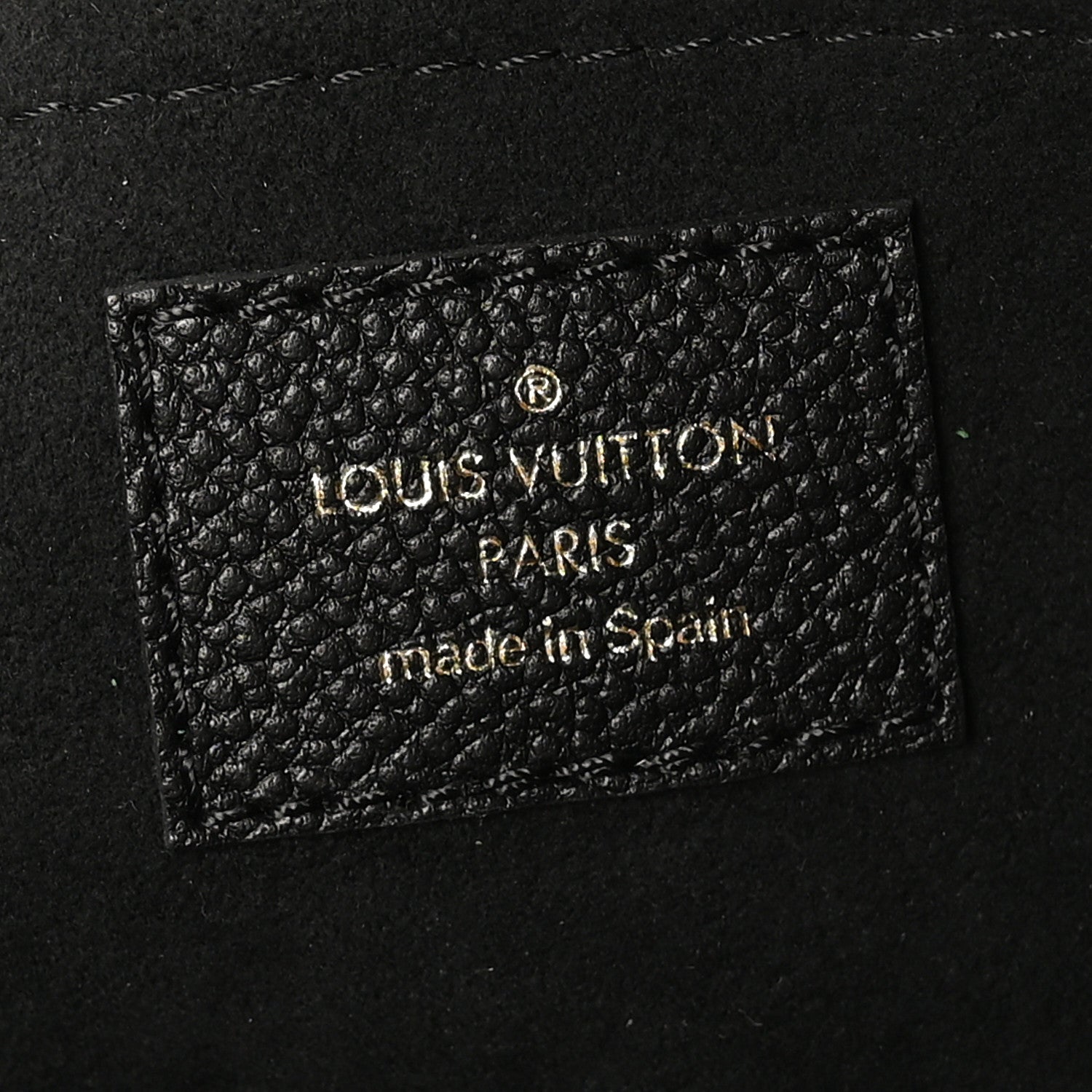 Louis Vuitton Empreinte Monogram Giant Multi Pochette Accessories Black