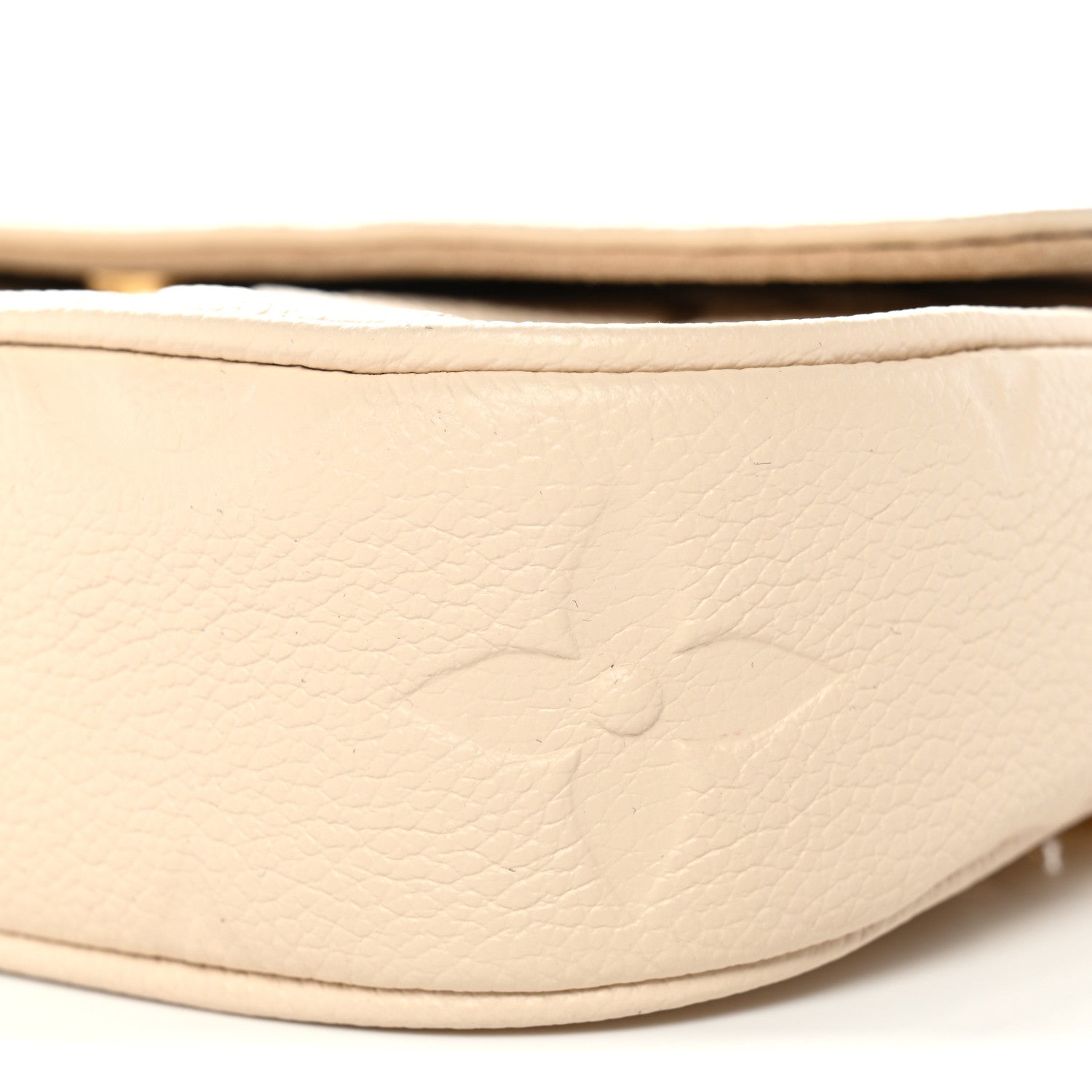 Louis Vuitton Empreinte Monogram Giant Ivy Wallet On Chain Cream