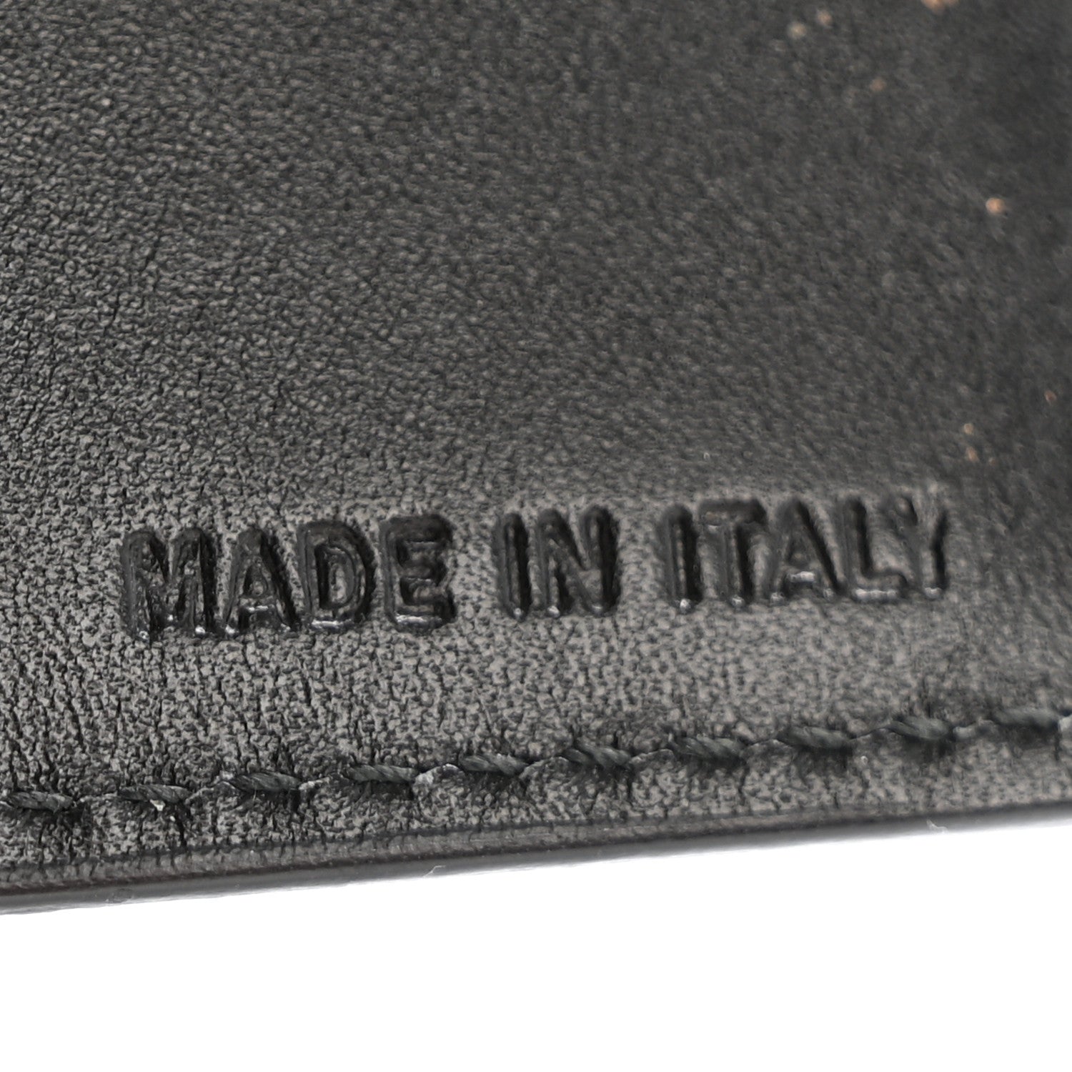 Prada Soft Calf Bi-Fold Wallet Black