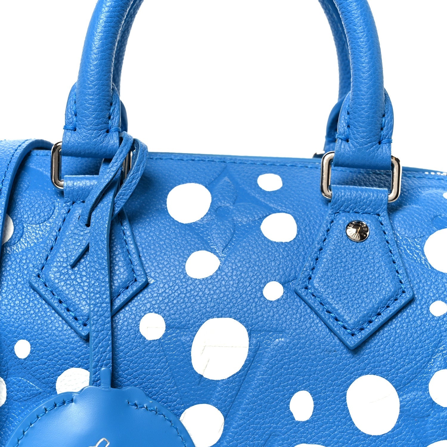 Louis Vuitton LV X YK Empreinte Speedy Bandouliere 20 Blue White