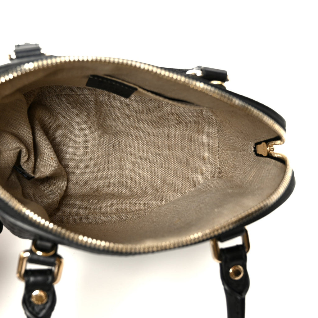 Gucci Microguccissima Mini Dome Bag Black