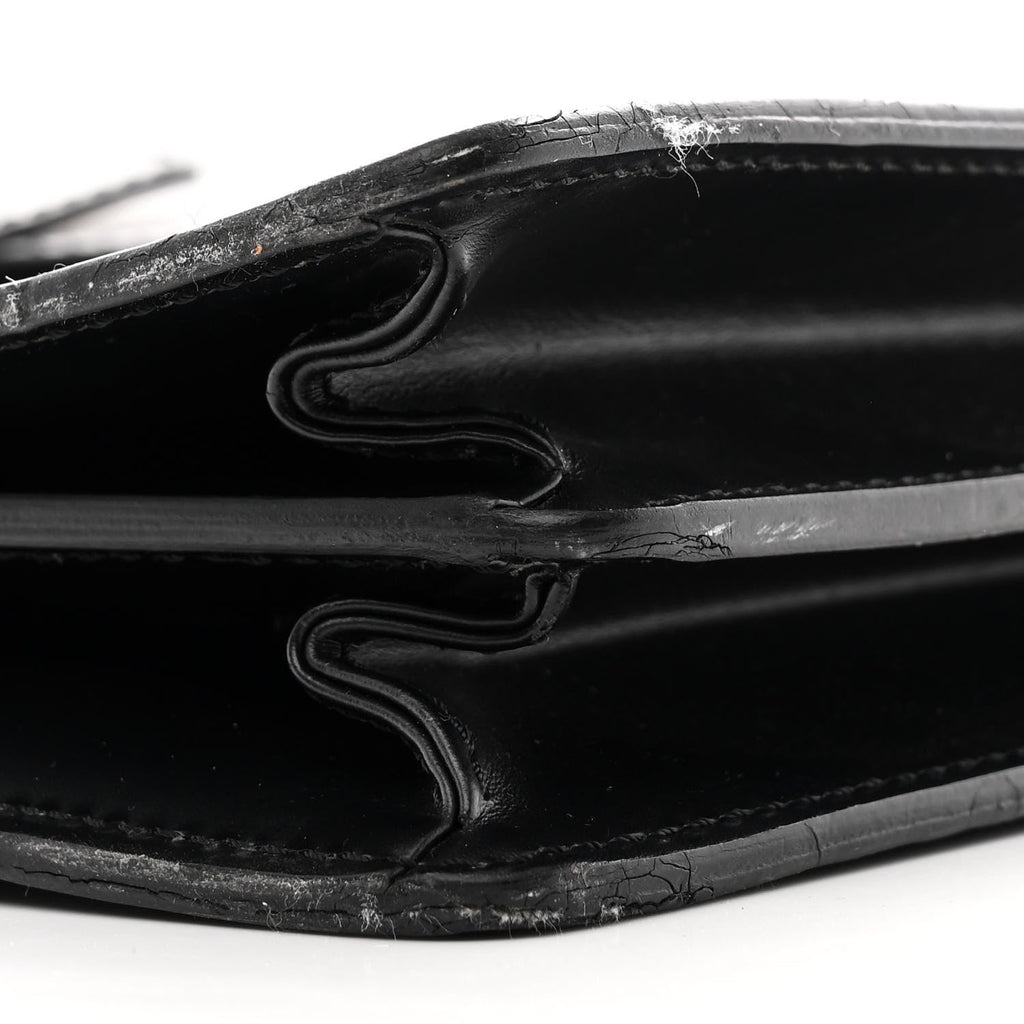 Louis Vuitton Epi Serviette Conseiller Briefcase Black