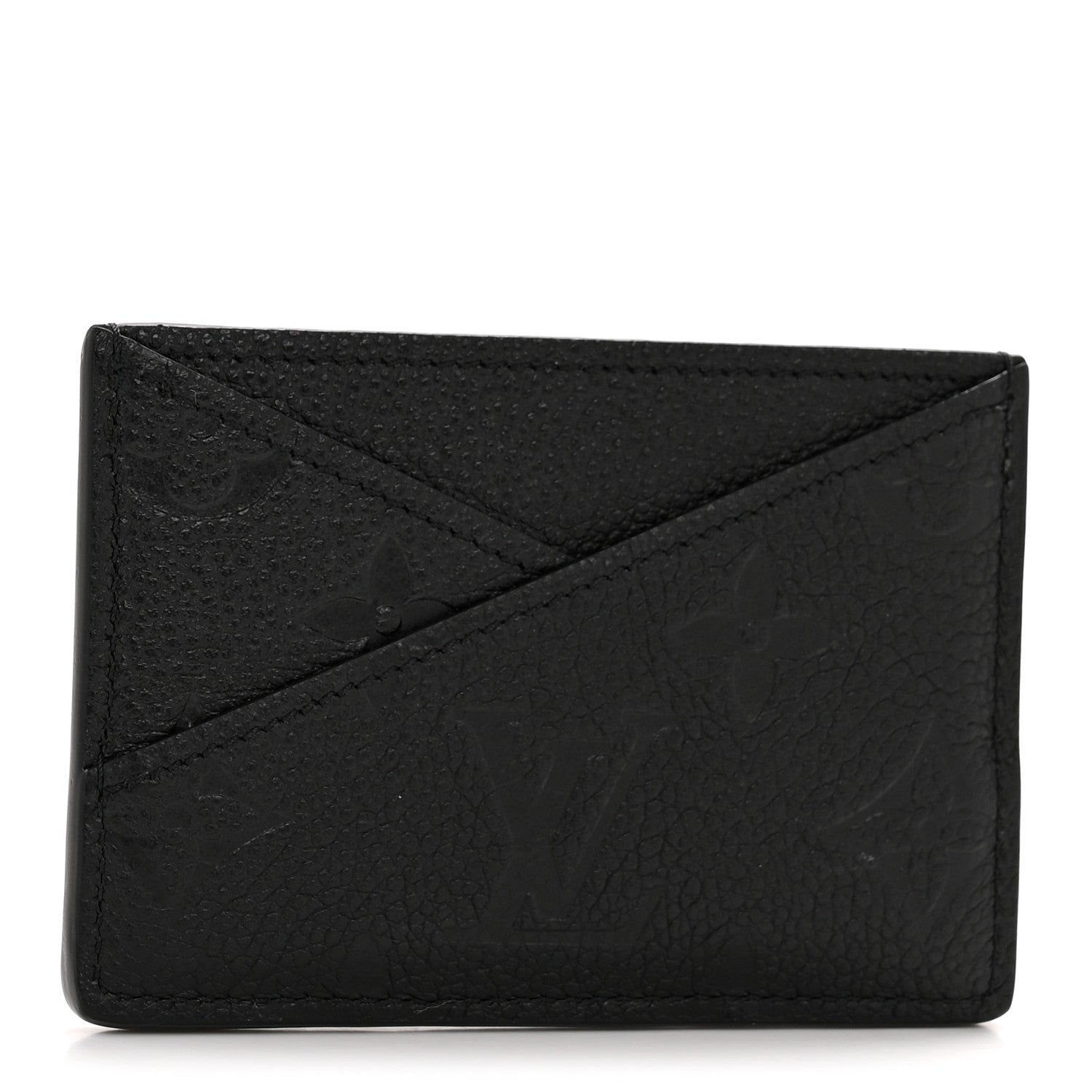 Louis Vuitton Empreinte Criss Cross Card Holder Black