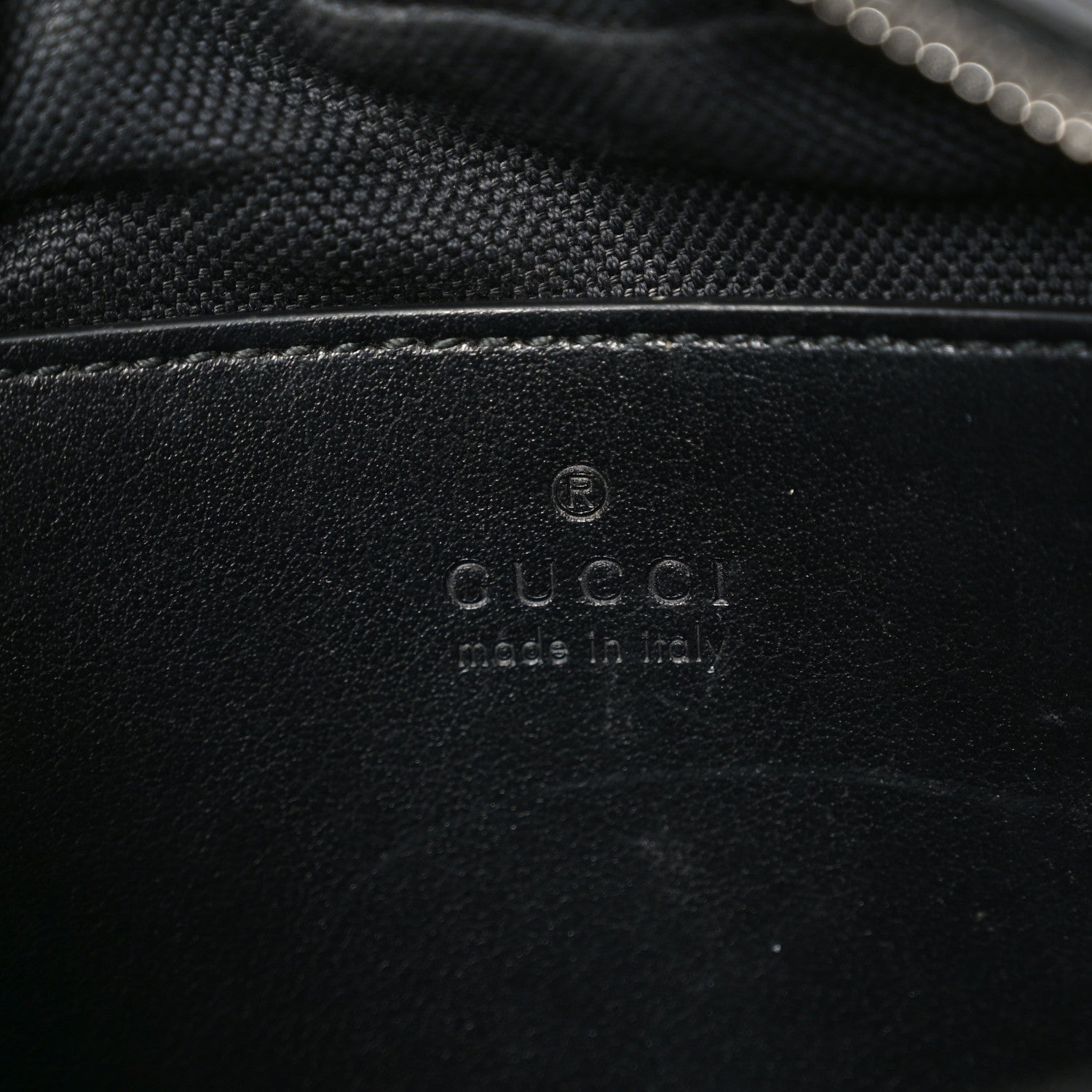 Gucci Calfskin Matelasse Monochrome Small GG Marmont Chain Shoulder Bag Black