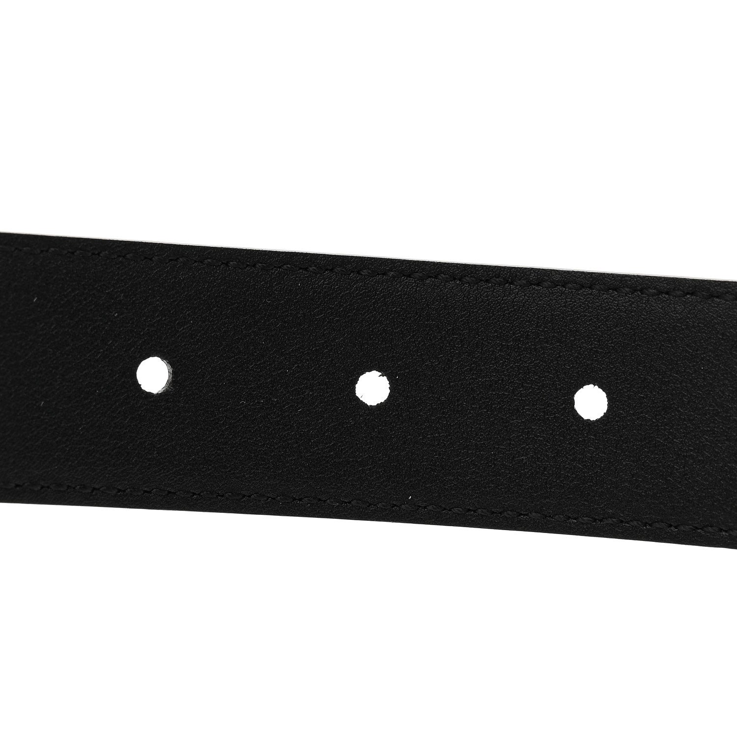 Gucci Selleria Calfskin 30mm Belt 80 32 Black