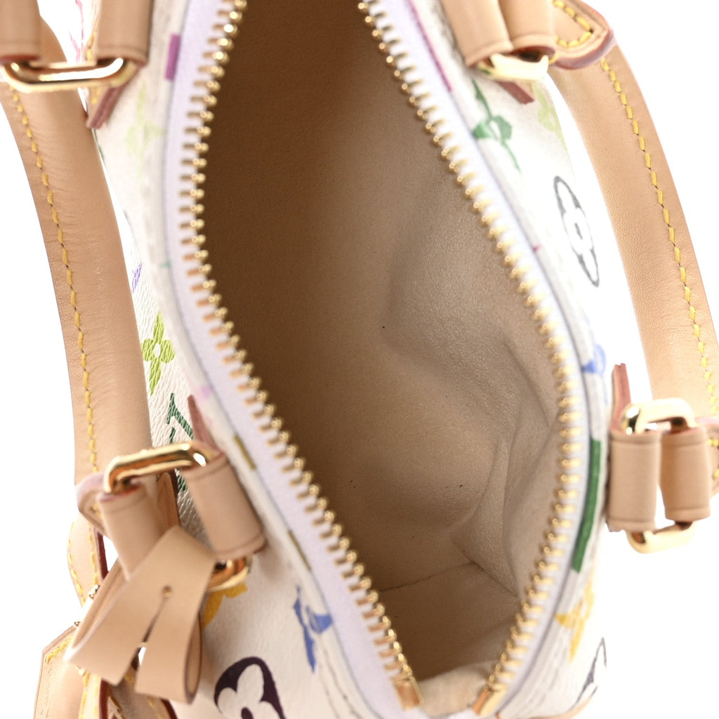Louis Vuitton LV X TM Monogram Multicolor Nano Speedy White
